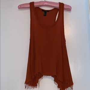 Burnt orange tank top